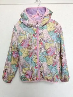 しまむら Disney Princess プリンセス柄コート 130 ブルゾン