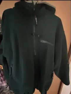 エルエルビーン　グリーン　フリースジャケット　アウトドア