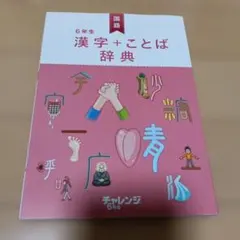 進研ゼミ 小学講座 6年生 漢字＋ことば辞典