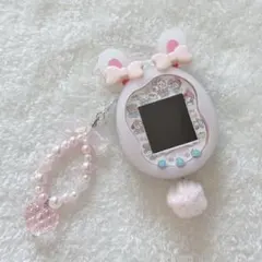 たまごっちユニ シリコンケース カバー うさぎ ホワイト