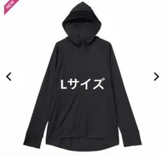 ワークマン レディース クールUV遮熱サンシェードパーカー ブラック L