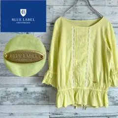 ☆ゴールドプレート☆ブルーレーベルクレストブリッジ　長袖チュニックブラウス