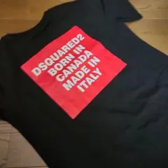 DSQUARED2 ブラック Tシャツ
