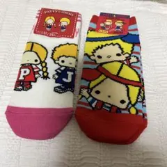 PATTI & JIMMY キャラクターソックス 22-24cm