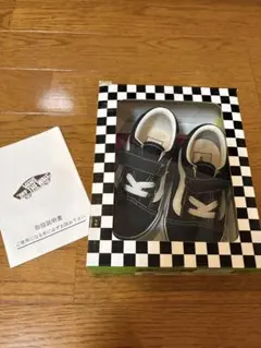 【美品】VANS オールドスクールV36BABY 14cm ②