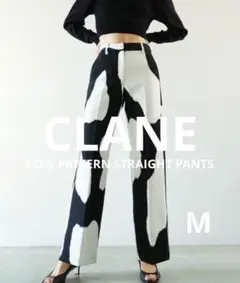CLANE クラネ LOW WAIST STRAIGHT PANTS Mサイズのサムネイル