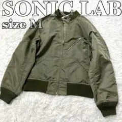 美品✨　SONIC LAB　MA-1　ボンバージャケット　フライトジャケット　M