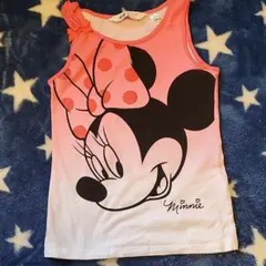 H&M　ミニーマウス　タンクトップ