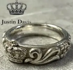 19794☆ジャスティンデイビス　JD　ロゴ　リング　925　スターリングシルバー　　本体のみ　内輪17㎜ Yahoo!オークション -「ジャスティンデイビス リング」の落札相場