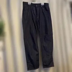 UNIQLO JEANS ダークブルー ストレートデニム