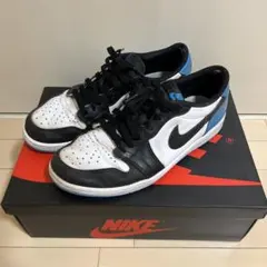エアジョーダン1 low black and dark powder blueのサムネイル