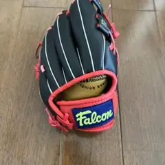 Falcon 軟式 野球 グローブ ブラック/レッドのサムネイル