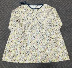 【新品未使用】zarababy　フラワーワンピース　86　マルチ