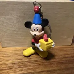 ディズニー ミッキー キーホルダー プレゼントボックス レトロ