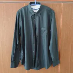 こ*り様 TK.takeo kikuchi 長袖シャツ ダークグリーン