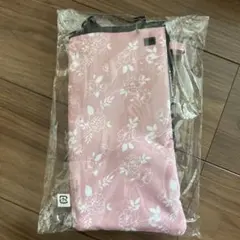 折り畳まずに入れられる傘ポーチ【ピンク花柄】新品未使用