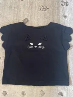 仲里依紗 RE. MINI キナコラージュ Tシャツ 仲里依紗 RE. アールイードット MINIキナコラージュTシャツ ブラック