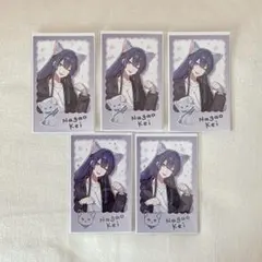 にじさんじ 長尾景 わんにゃんdays チェキ風カード