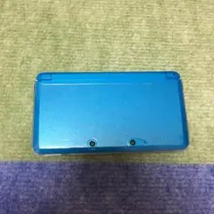 任天堂 3DS 本体 ブルー 透明ケース&青いケース付き