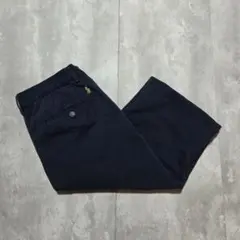 復刻 Polo Ralph Lauren ポロチノ タロンジップネイビーレア素材