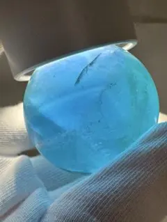 ブルーフローライト スフィア F-3