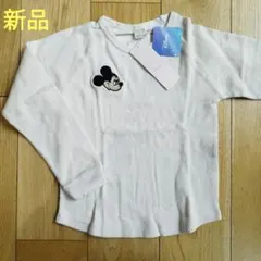 新品未使用　プティマイン　ミッキー　長袖トップス　130 ロンT　キッズ　男の子