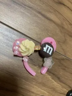 レジン製 キーホルダー ストラップ ピンク