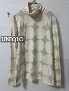 k0841 UNIQLO マリメッコ タートルネックヒートテックカットソー