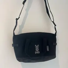 DOD マルチショルダーバッグ ブラック 2WAY トートバッグ