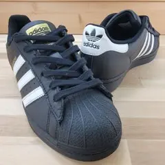 アディダス スーパースター ブラック/ゴールド 23.5cm