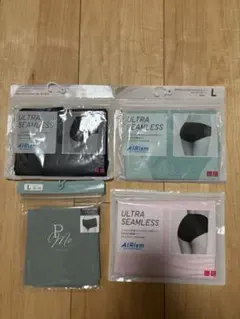 UNIQLOショーツ⭐️AIRism ウルトラシームレス ショーツL⭐️4点セット