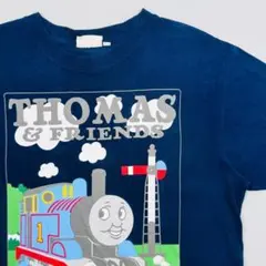 【トーマス】Mサイズ Tシャツ ネイビー THOMAS