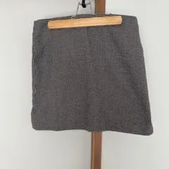H&M 千鳥格子柄 ミニスカート タイトスカートのサムネイル