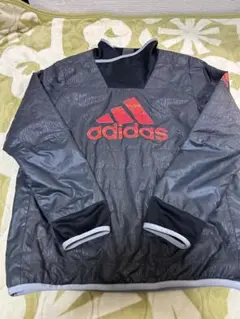 adidas ピステ・ウィンドブレーカー M グレー/レッド