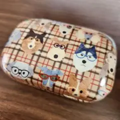 犬顔デザイン アクセサリーケース
