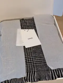 ORR マフラー チェック柄