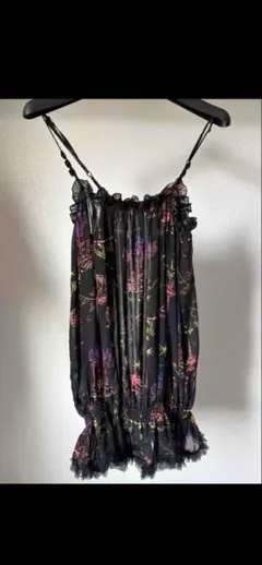 Hysteric Glamour スカルシャンデリア柄キャミソール　希少のサムネイル