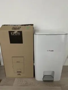 大容量おむつ処理ポット ホワイトグレー＋専用取替リフィルロールサービス