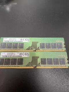 Samsung デスクトップ用メモリ 16GB - 3200 2枚セット - メルカリ