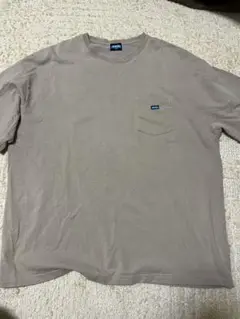 KAVU ベージュ ポケット付き Tシャツ