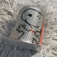 スヌーピータウン　貯金箱　デコ　ラインストーン