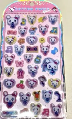 たまごっち COTTON PUFFY シール　ラブリっち