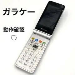 SHARP SoftBank 843SH 本体 シルバー 携帯電話 ガラケー