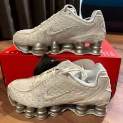 NIKE SHOX TL ナイキ ショックス ホワイト スニーカー 23.0cm