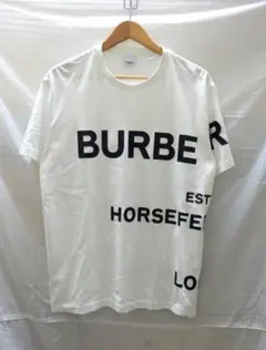 人気Lサイズ】バーバリー☆ホースフェリー Tシャツ ホワイト 入手困難 