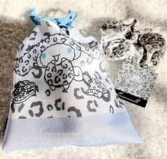 【値下げ】Sanrio シナモロール シナモン ヒョウ柄 グッズ 2点 セット