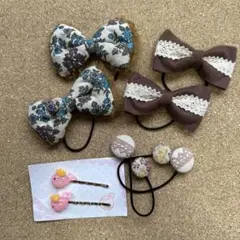 rin0311様専用 リバティ ヘアピン パッチンピン ハンドメイド オーダー