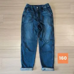 ウルトラストレッチデニムワイドパンツ　160センチ