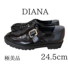 【極美品】1度着用　DIANA ローファー　黒