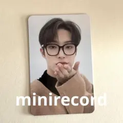 【在庫少】ATEEZ ミンギ トレカ minirecord